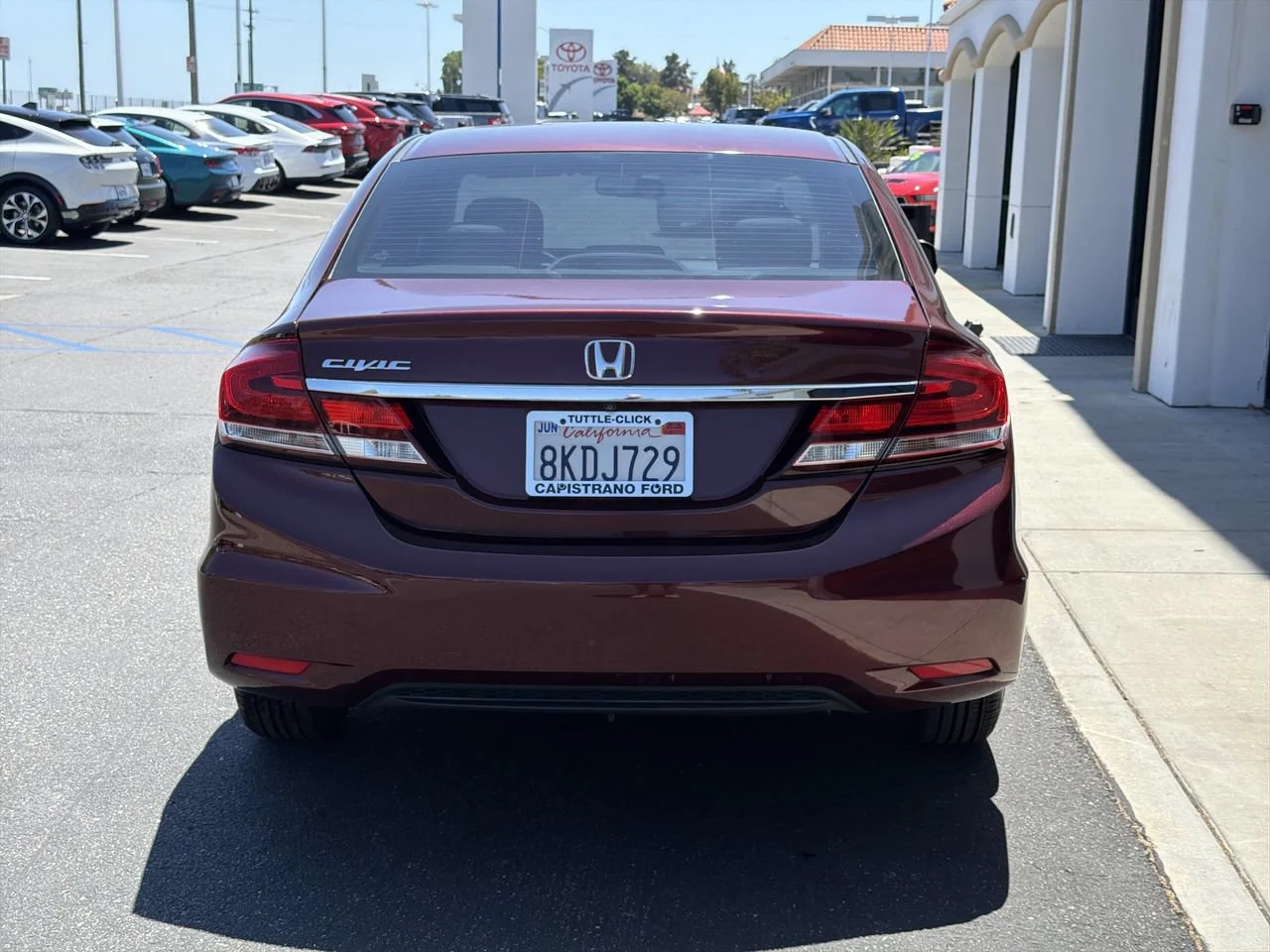 Used 2013 Red Honda LX image 11
