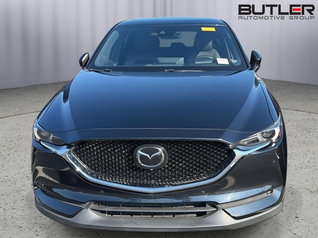 Used 2021 BLUE Mazda Signature AWD image 4