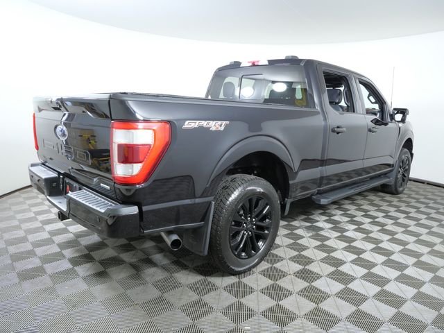 Certified Used 2021 Black Ford Lariat image 6
