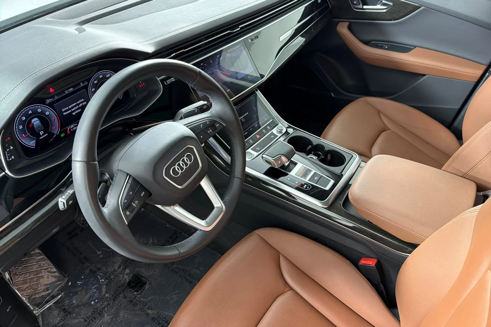 Used 2023 Carrara White Audi Premium Plus 45 TFSI quattro image 9