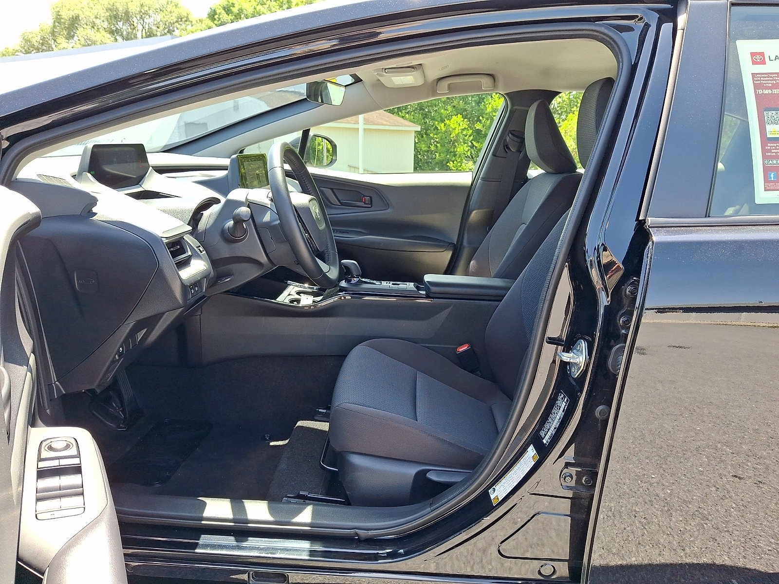 Used 2025 Midnight Black Metallic Toyota LE image 15
