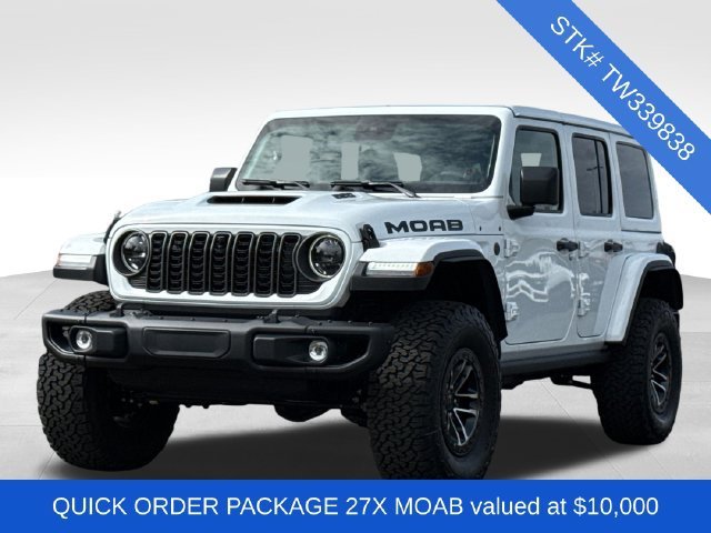 New 2026 Bright White Clear-Coat Exterior Paint Jeep Moab 392 image 2
