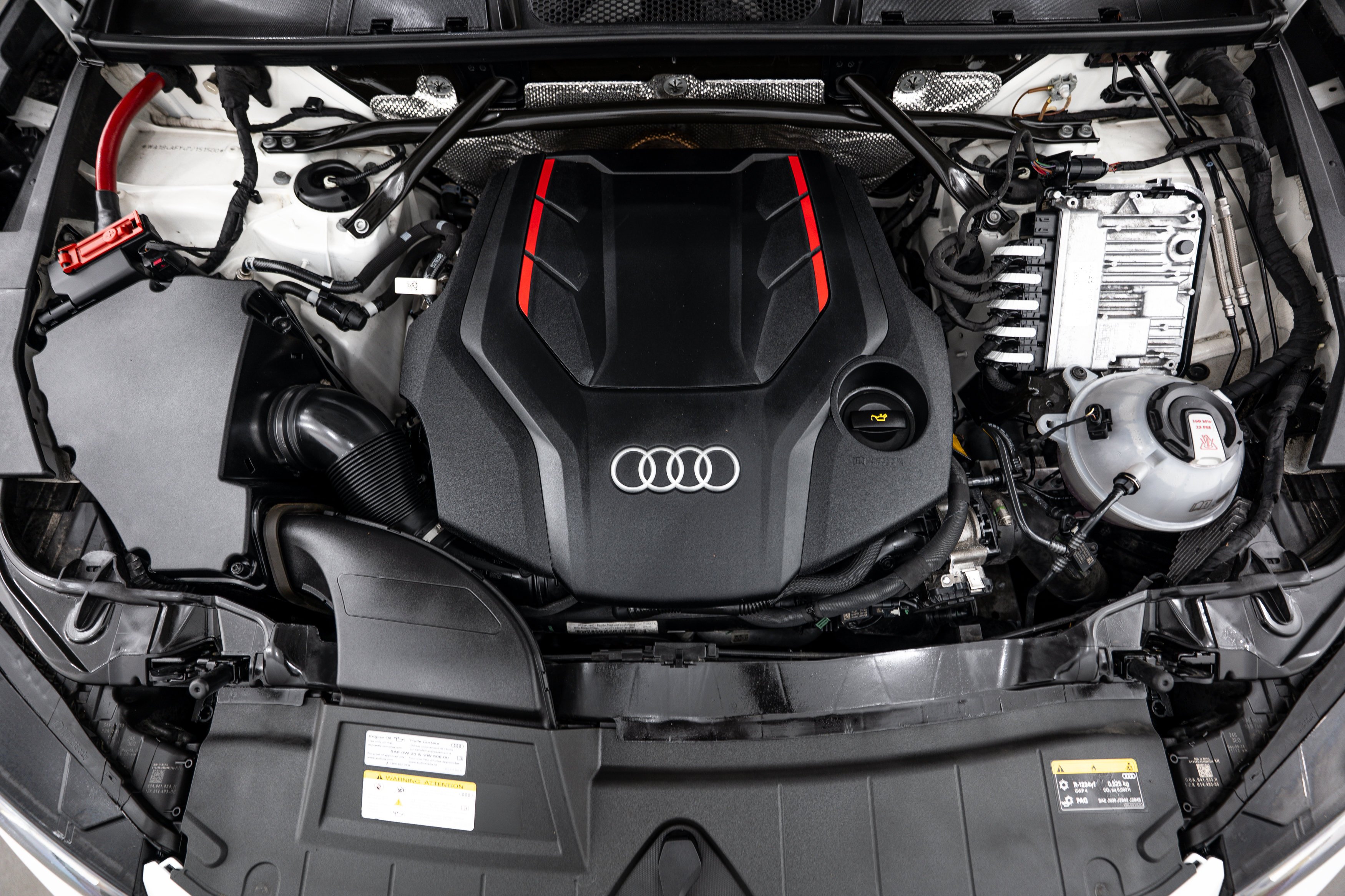 Certified Used 2023 Glacier White Metallic Audi Premium Plus image 23