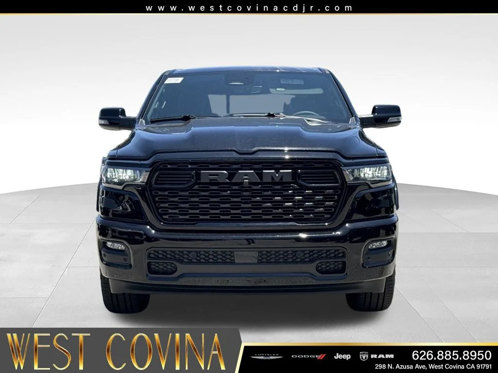 New 2026 Diamond Black Crystal Pearl-Coat Exterior Paint RAM Big Horn/Lone Star image 3
