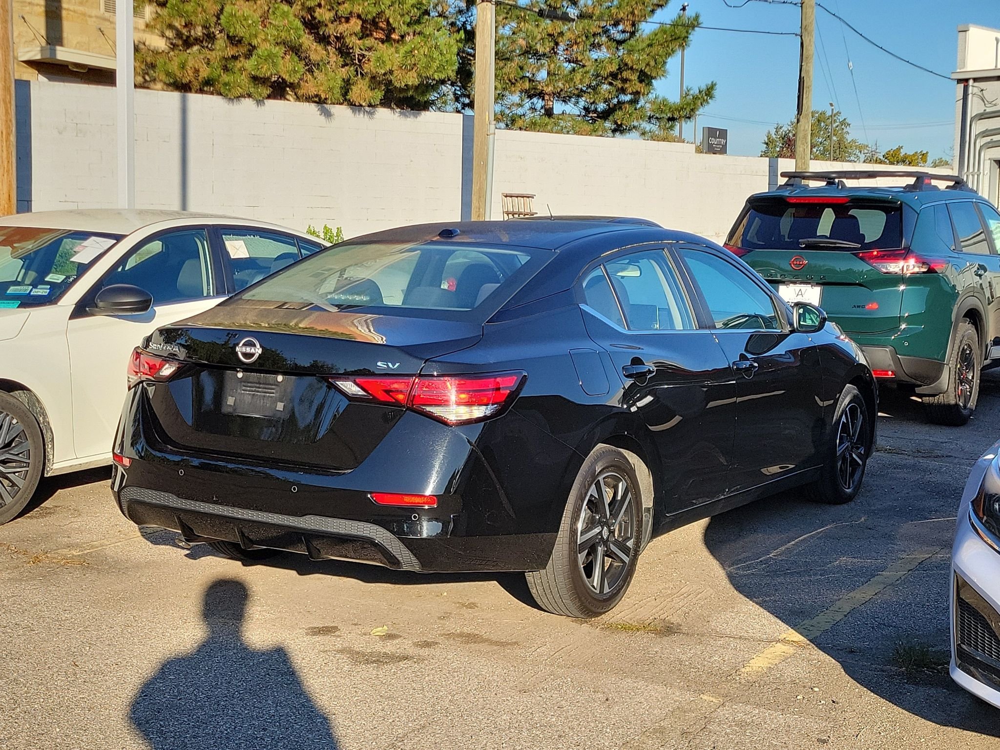 Used 2024 Super Black Nissan SV image 4