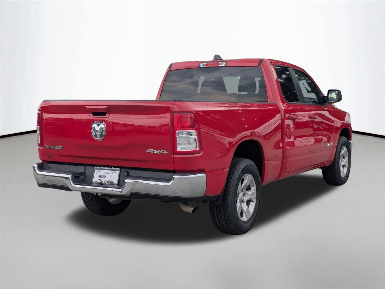 Used 2022 Flame Red Clearcoat Ram Big Horn image 5