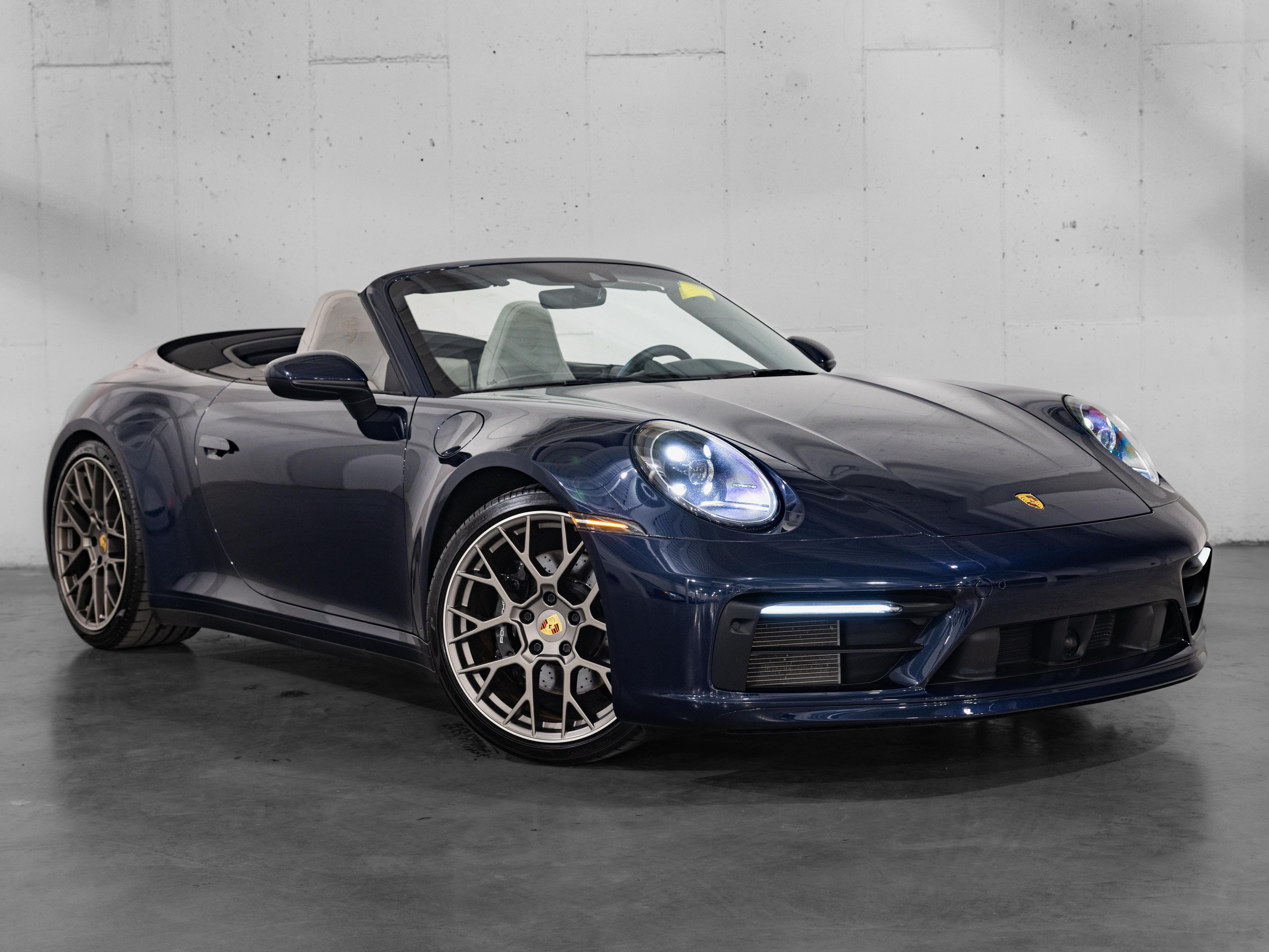 Certified Used 2020 Blue Porsche Carrera 4S image 12