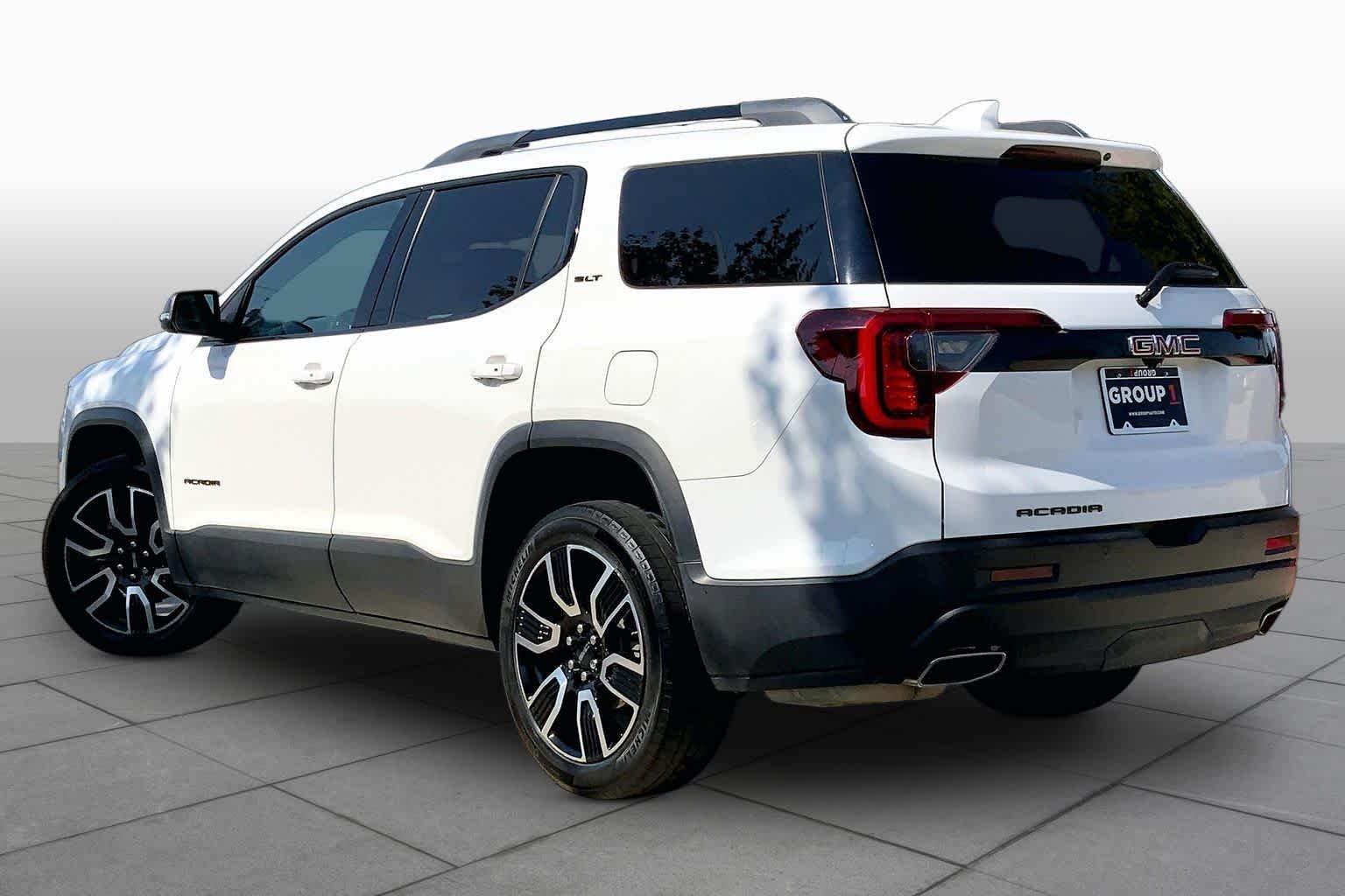 Used 2021 Summit White GMC SLT image 12