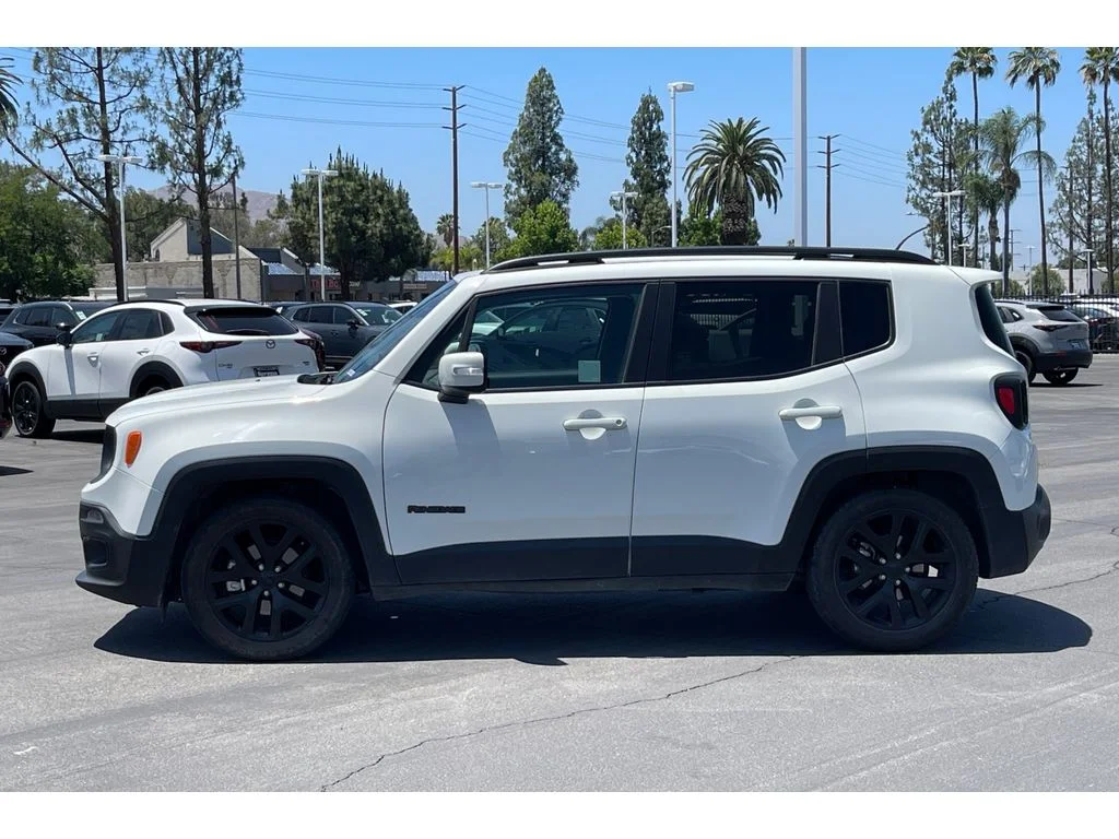 Used 2017 Alpine White Jeep Altitude image 2