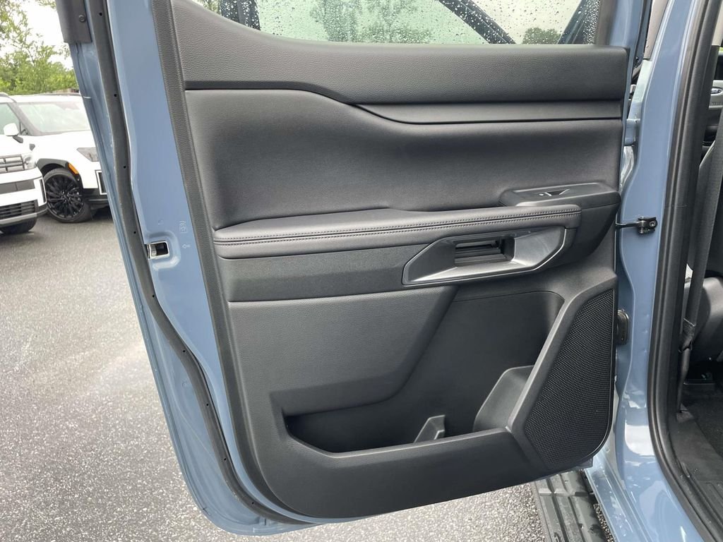 Used 2025 Azure Gray Metallic Tri-Coat Ford LARIAT image 2