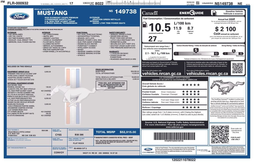 Used 2022 Green Ford  image 22