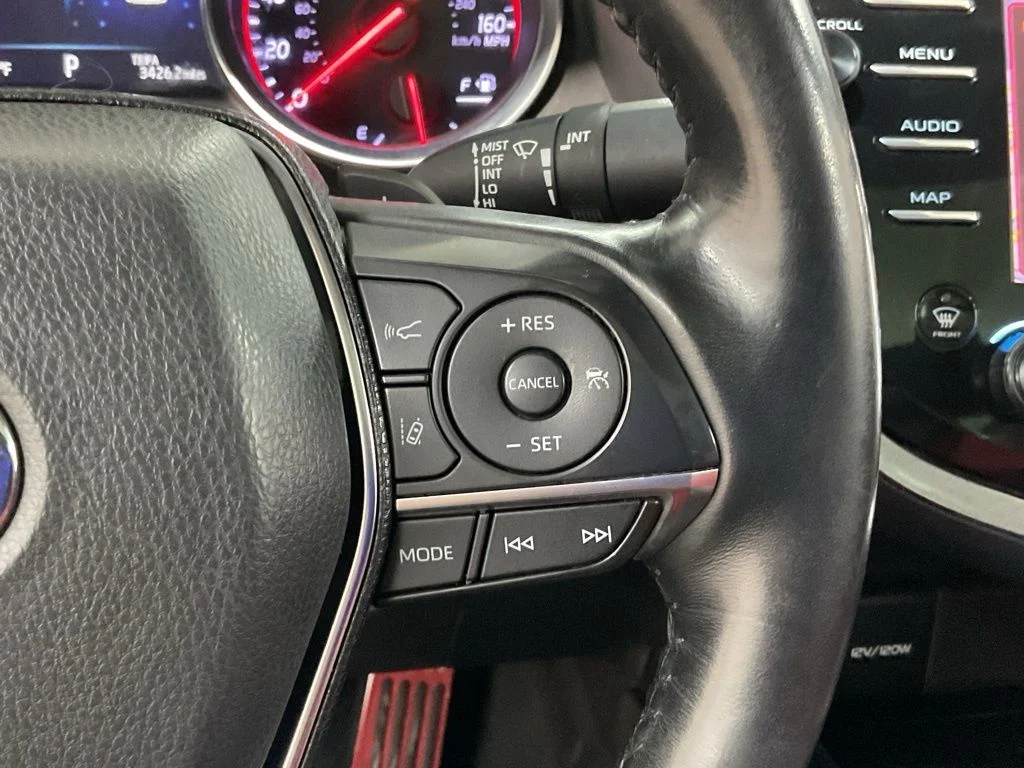 Used 2020 Midnight Black Metallic Toyota XSE image 10
