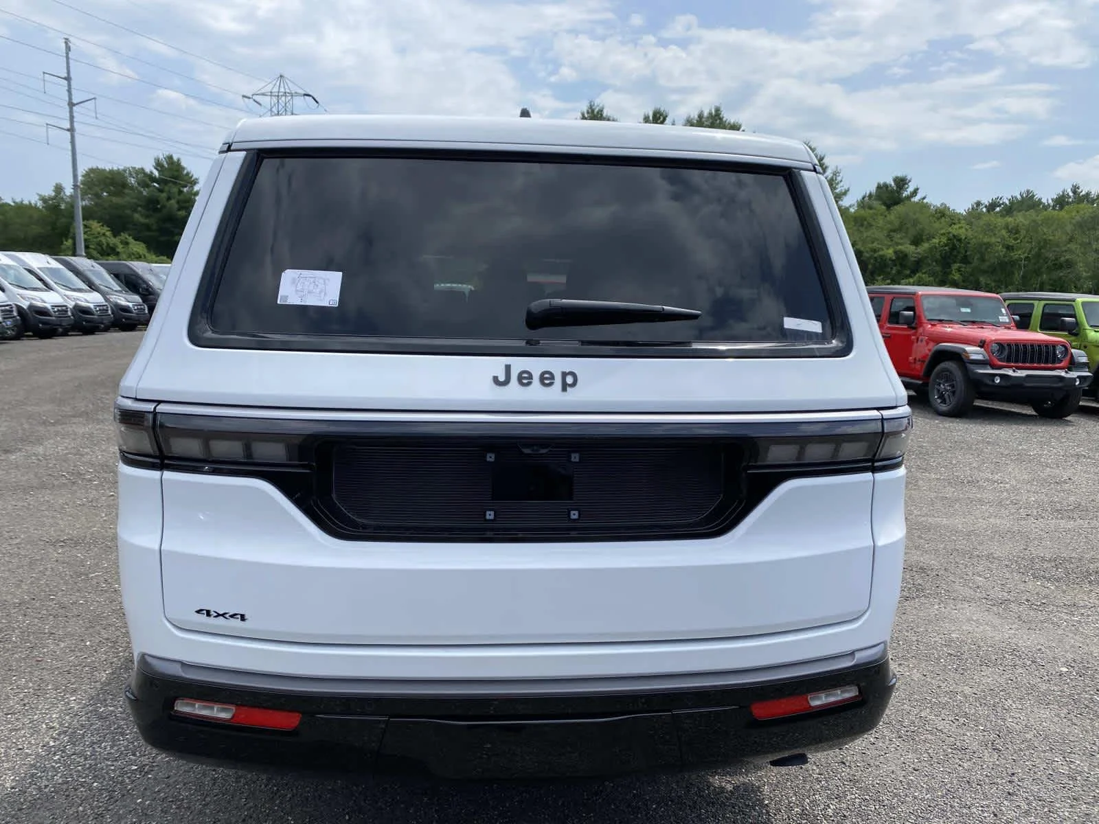 New 2026 Bright White Clearcoat Jeep  image 4