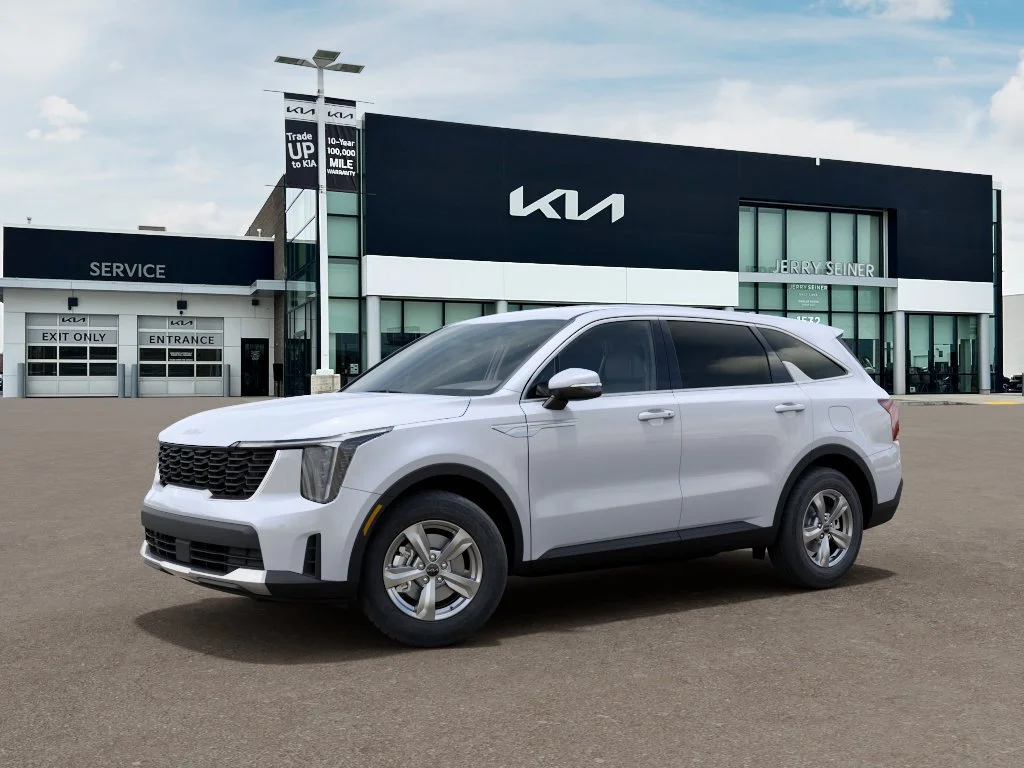 New 2026 Glacial White Pearl Kia LX image 3