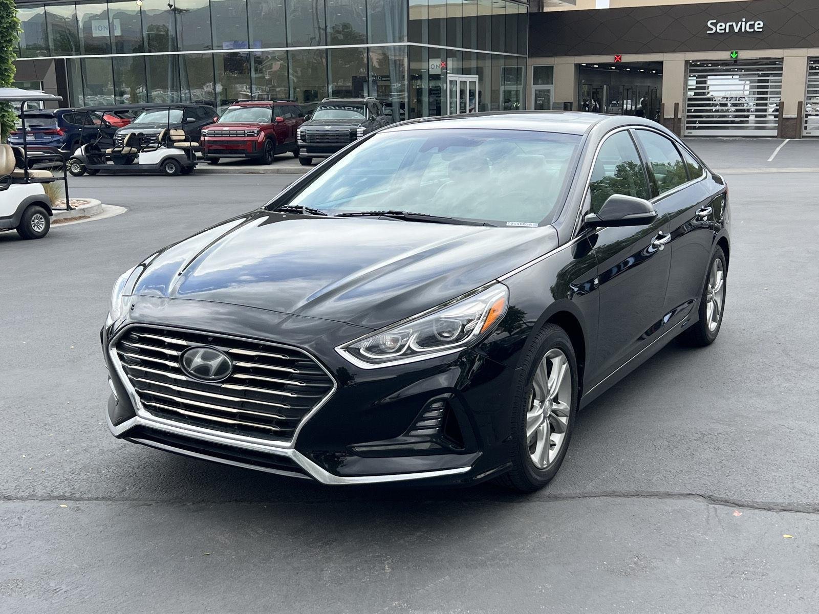 Used 2018 Hyundai Sonata Limited with VIN 5NPE34AF6JH654447 for sale in Lindon, UT