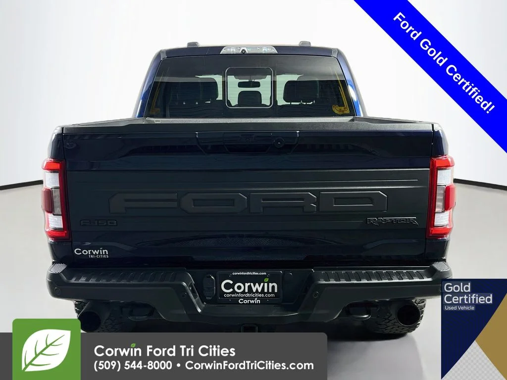 Used 2022 Blue Metallic Ford Raptor image 14