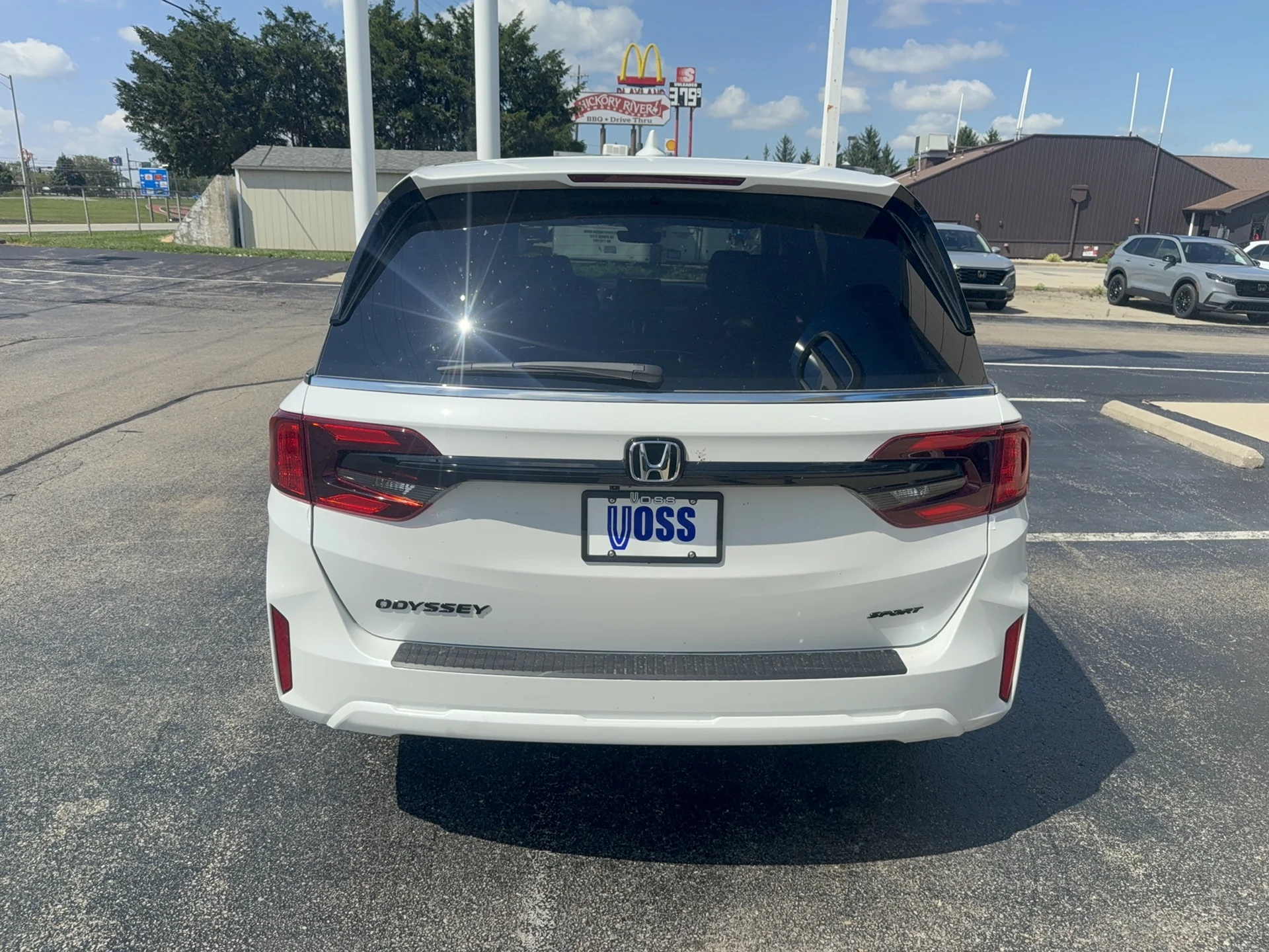 New 2026 Platinum White Pearl Honda Sport-L image 6