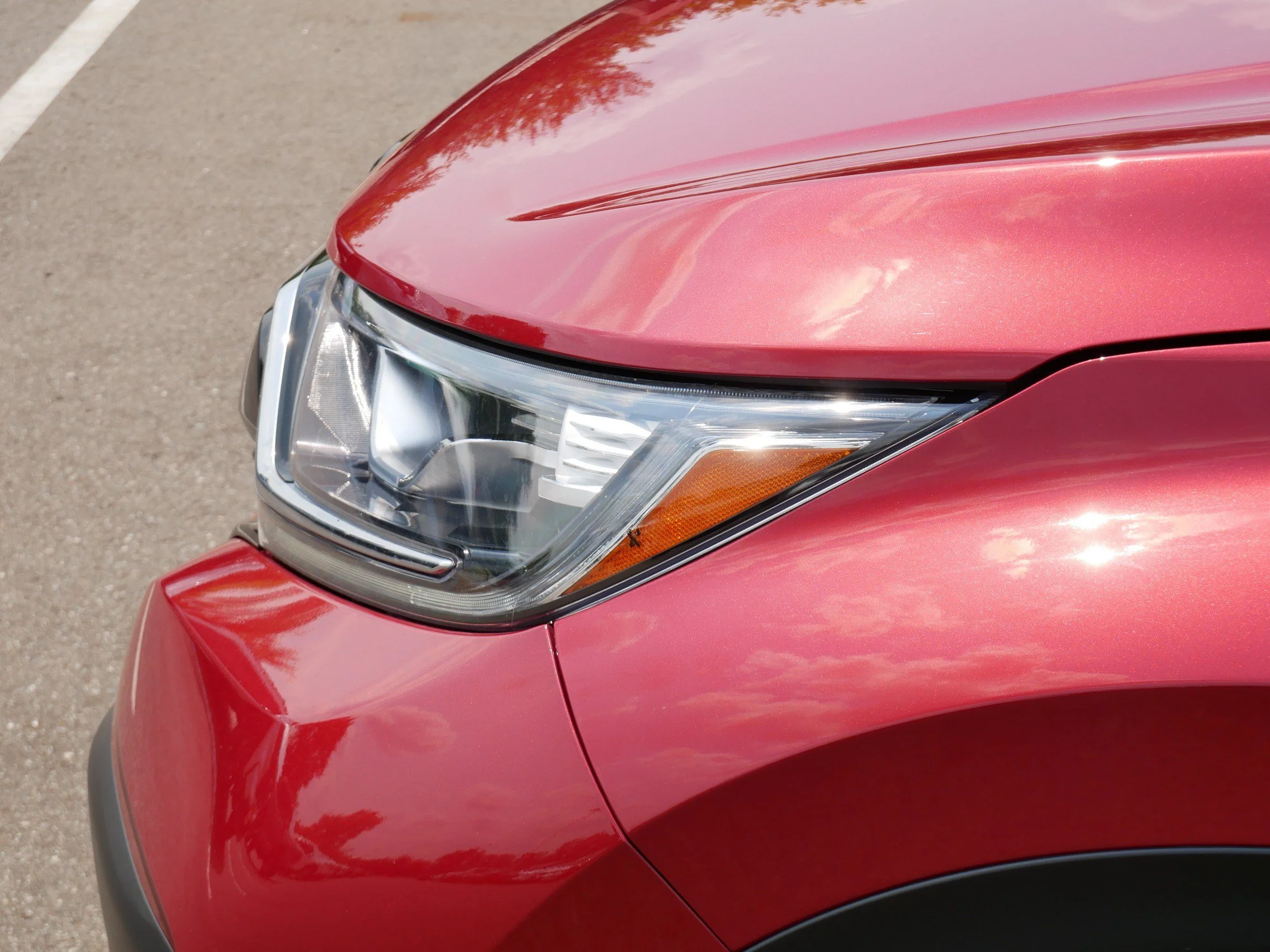 Used 2021 Radiant Red Metallic Honda EX image 16