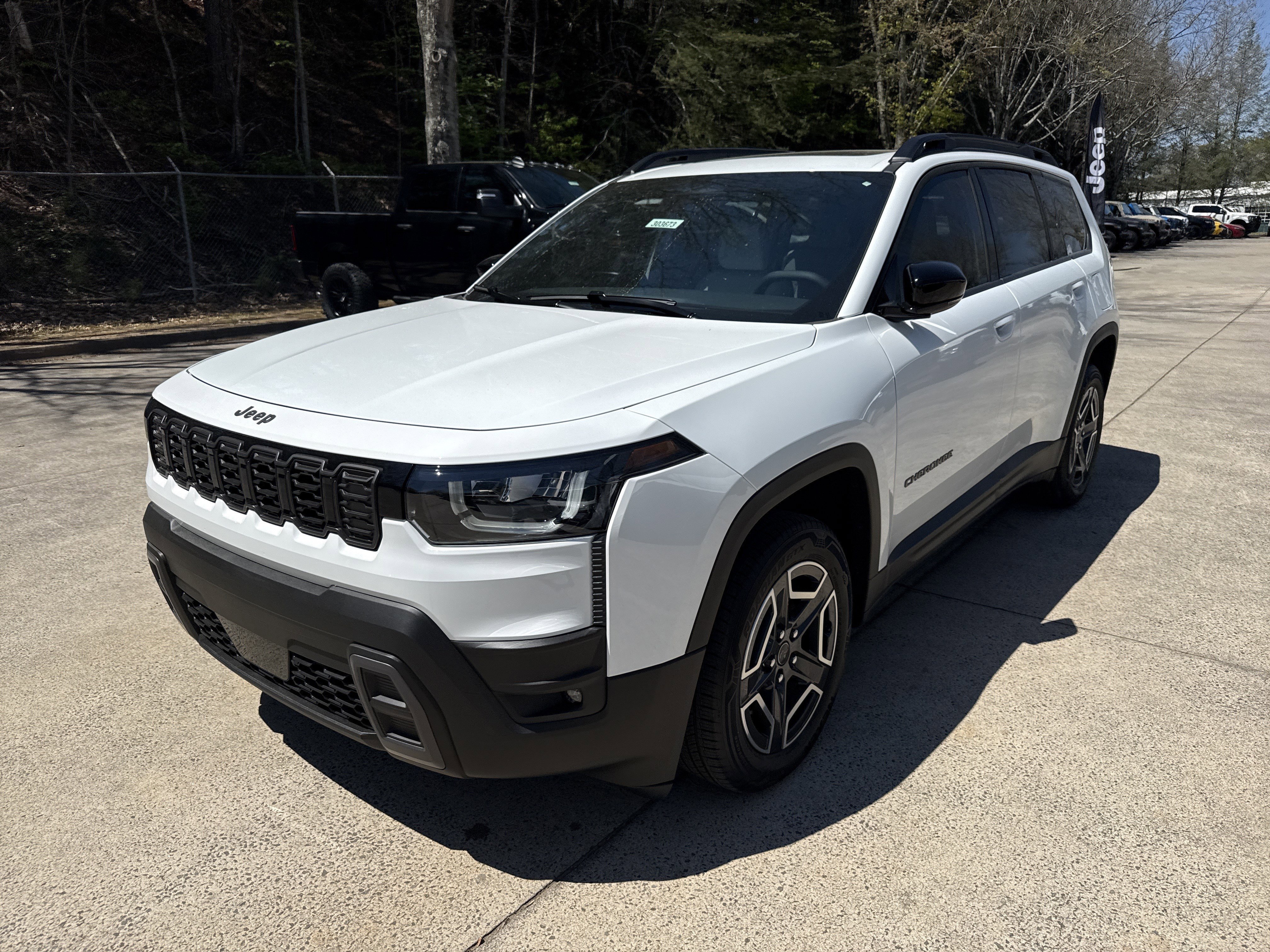 New 2026 Bright White Clearcoat Jeep Limited image 3