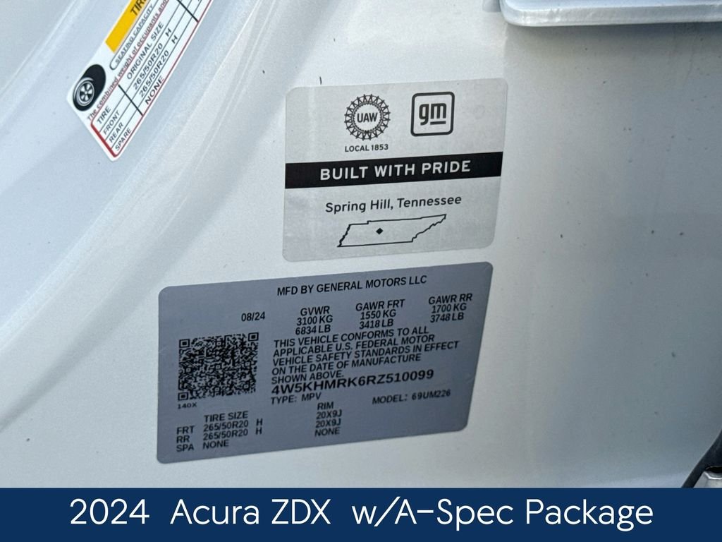 Used 2024  Acura Base image 20