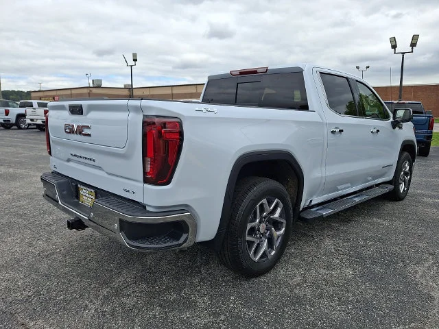 New 2026 Glacier White Tricoat GMC SLT image 6
