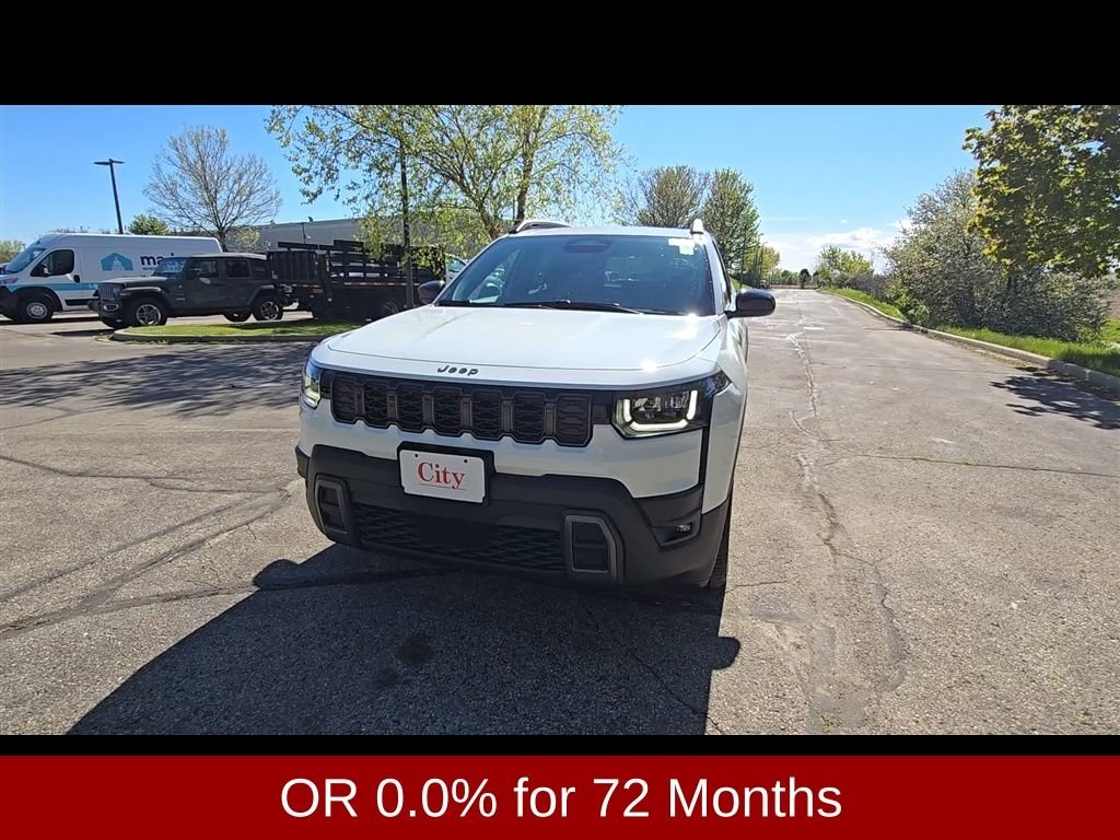 New 2026 Bright White Clearcoat Jeep Laredo image 3