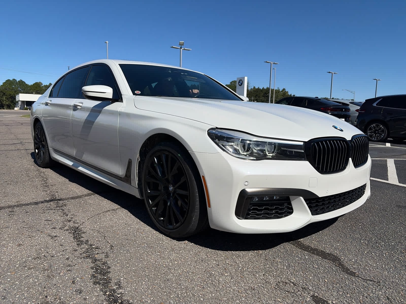 Used 2019 Mineral White Metallic BMW 740i image 2