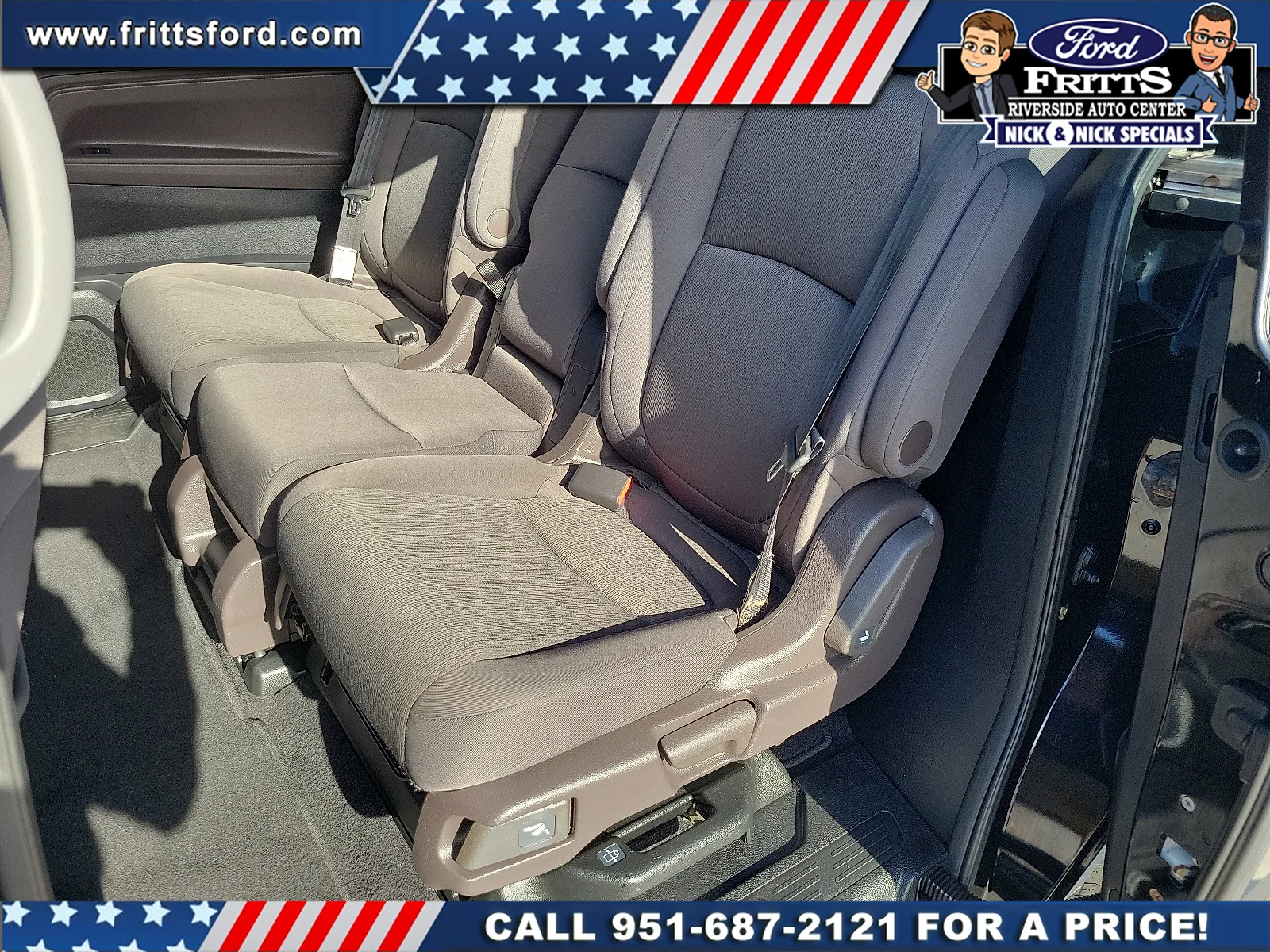 Certified Used 2019 Crystal Black Pearl Honda EX image 13