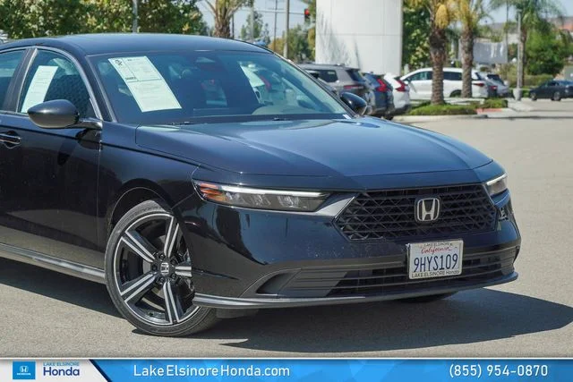 Used 2023 Crystal Black Pearl Honda Sport image 2