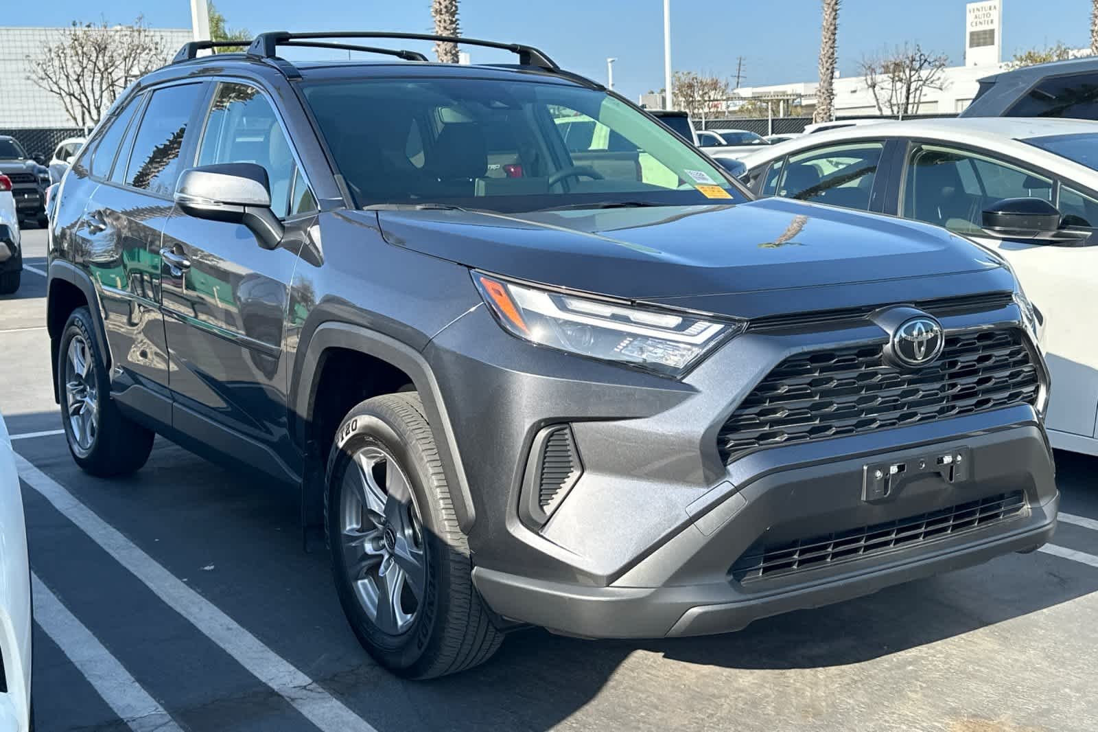 Used 2025 Magnetic Gray Metallic Toyota XLE image 2