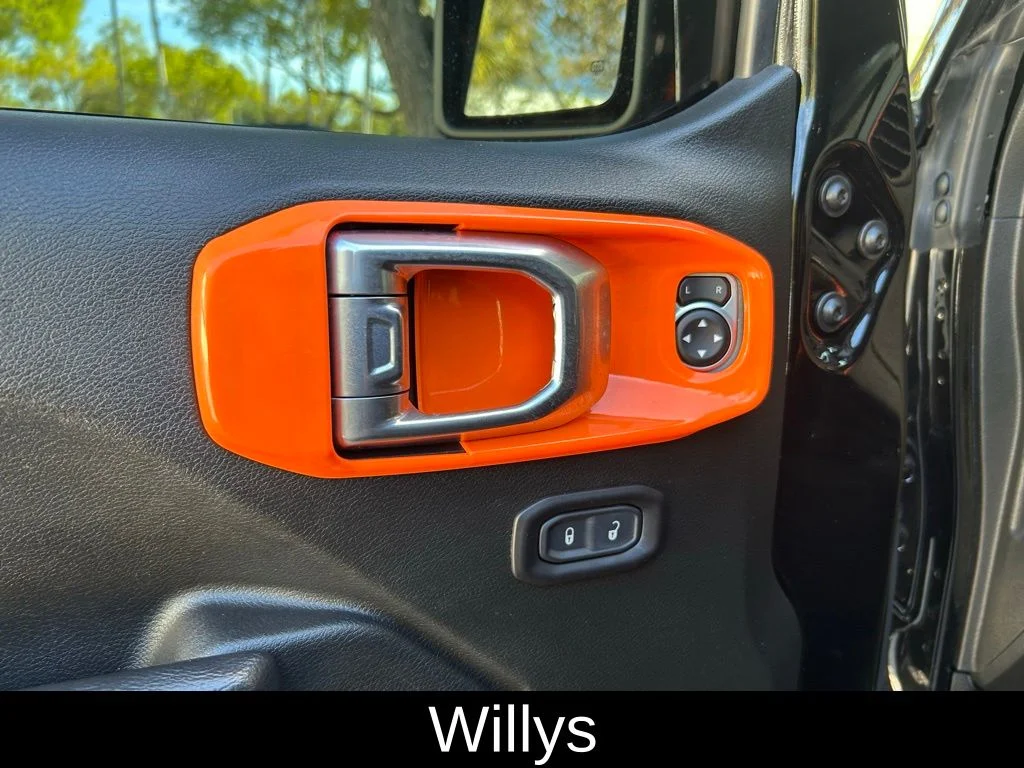 Used 2022 Black Jeep Unlimited Willys image 16
