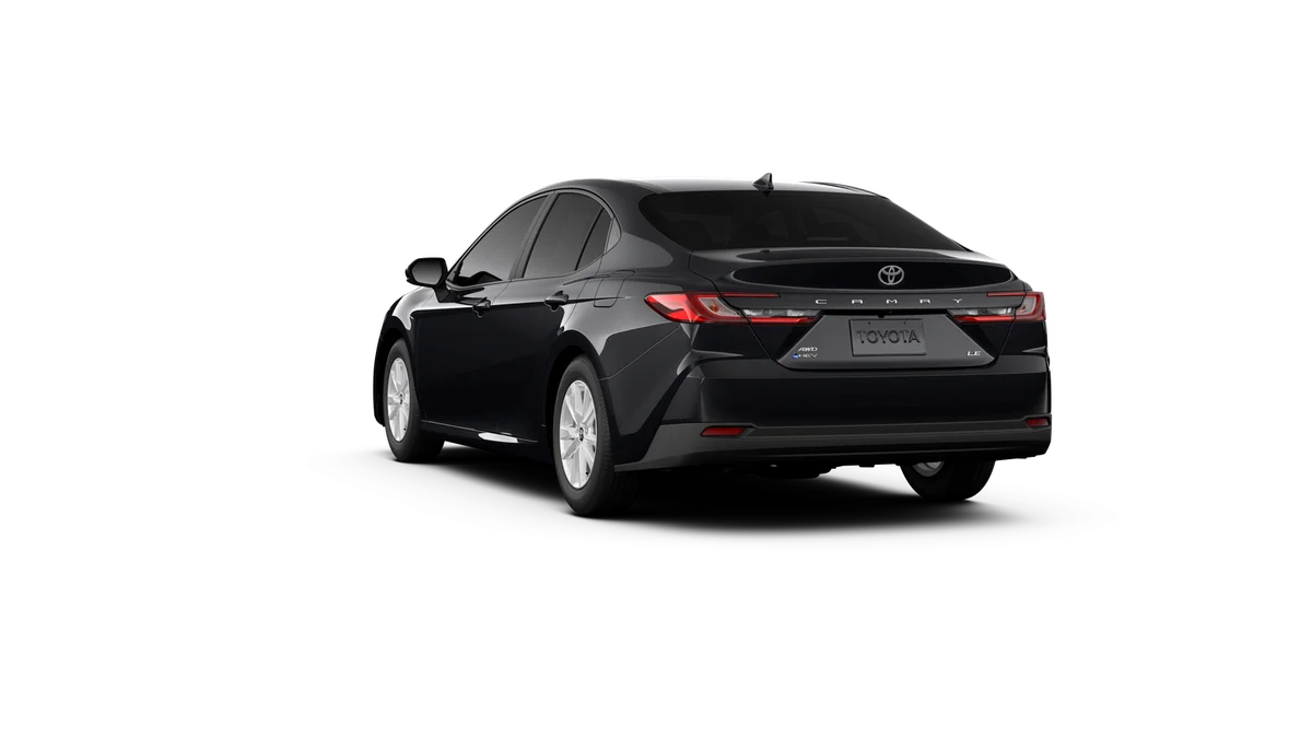 New 2026 Midnight Black Metallic Toyota LE image 7