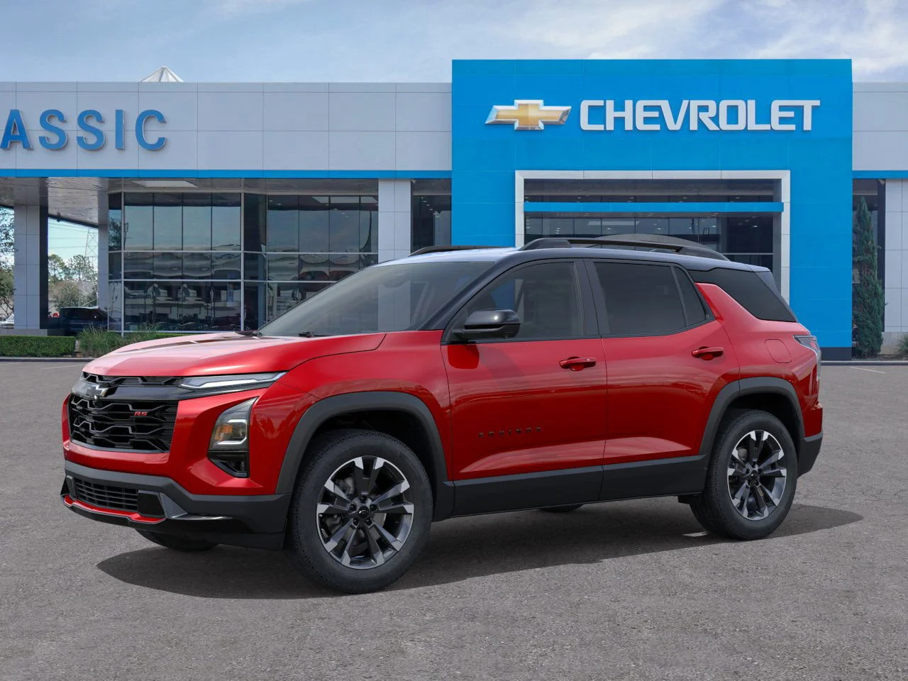 2026 Chevrolet Equinox RS Red at Classic Elite Chevrolet Sugar Land