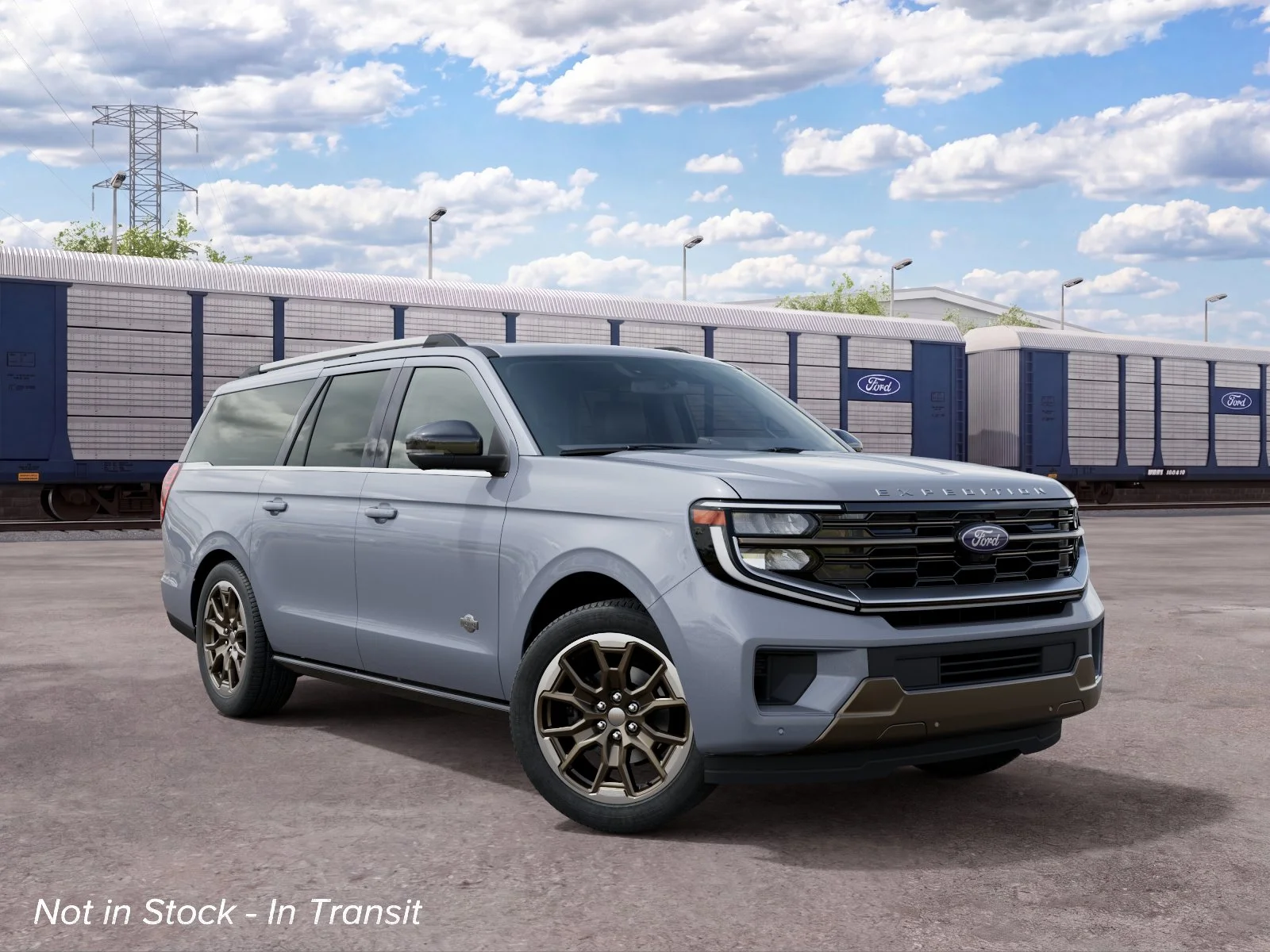 New 2027 Glacier Gray Metallic Tri-Coat Ford MAX King Ranch® image 4