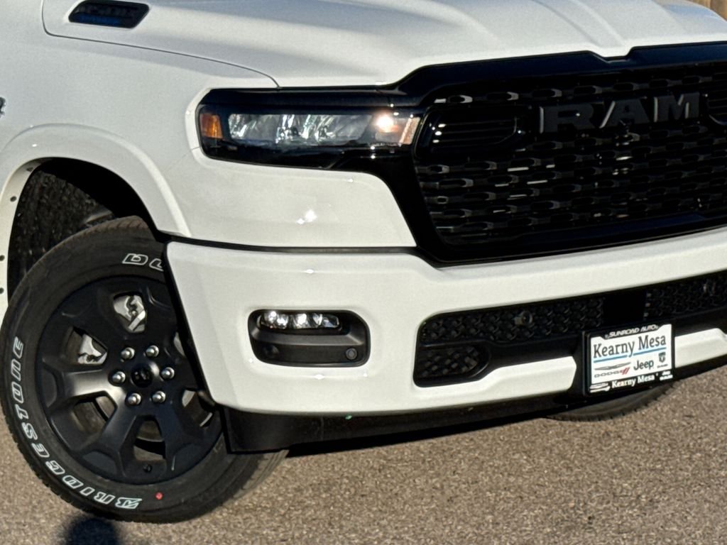 New 2026 Bright White Clear-Coat Exterior Paint RAM Big Horn image 7