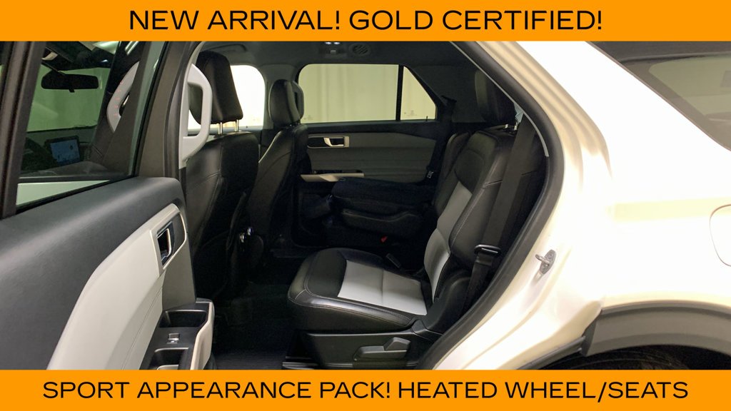 Certified Used 2023 White Metallic Ford XLT image 25