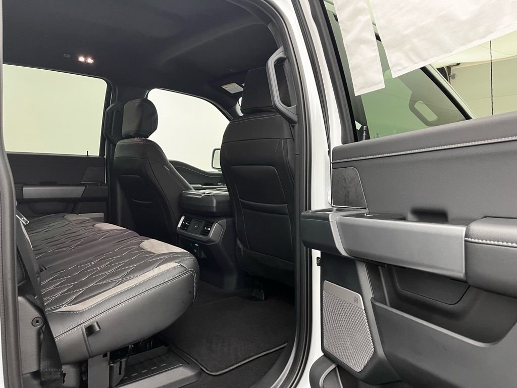 New 2025 White Ford XLT  Black Widow Lifted Truck image 32