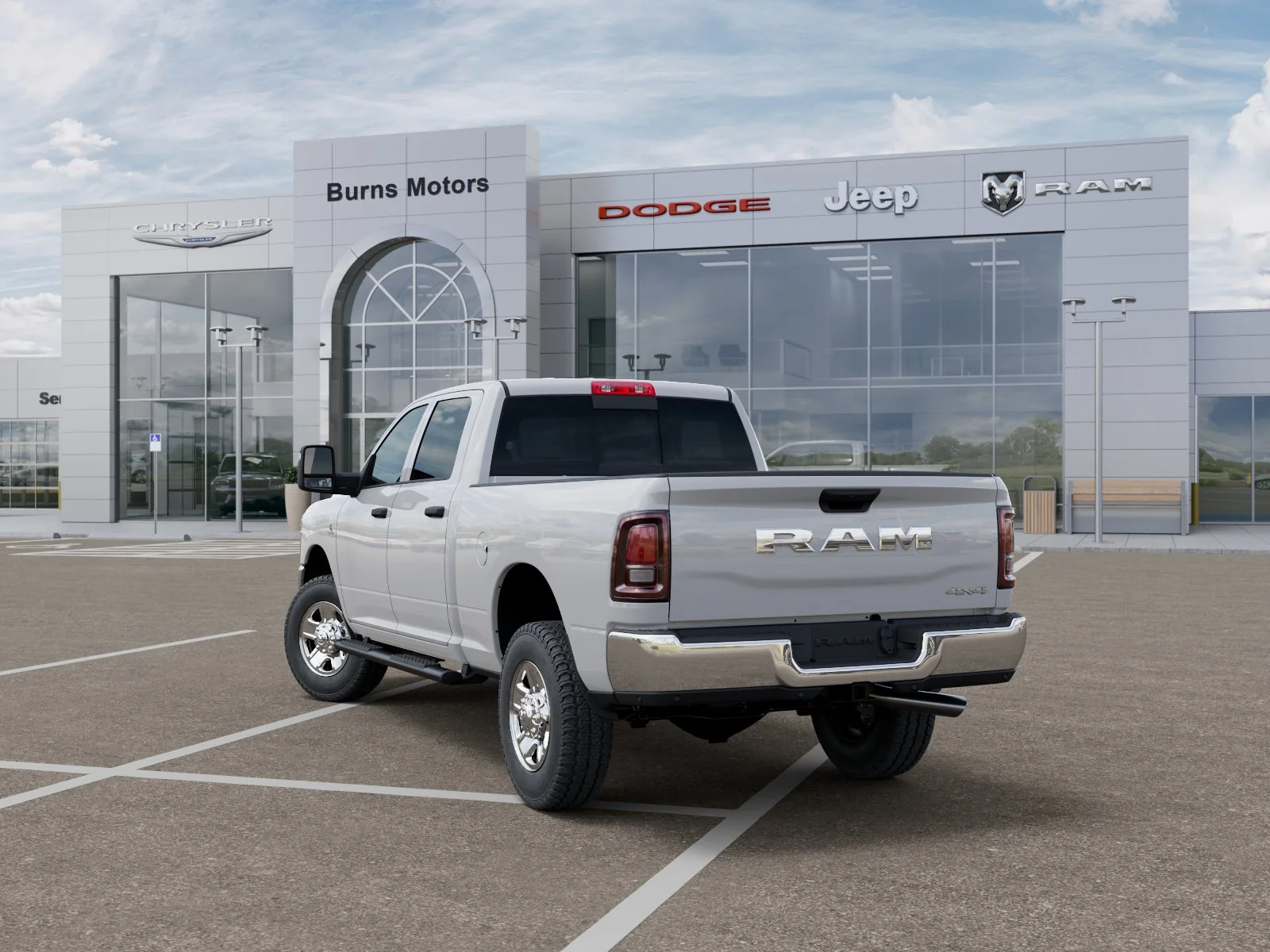 New 2026 Bright White Clear-Coat Exterior Paint RAM Tradesman image 29