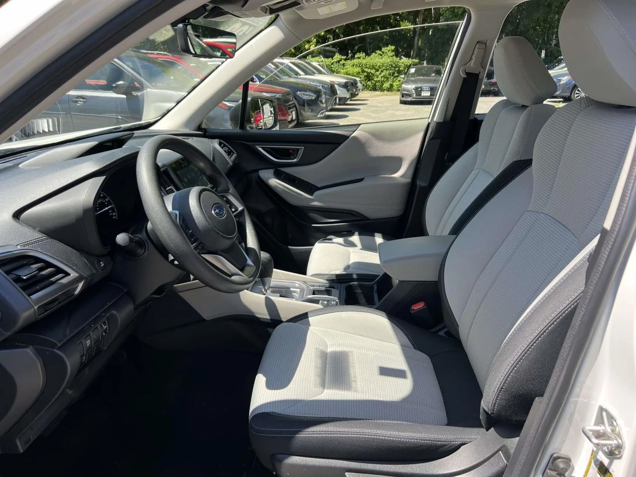Used 2023 Crystal White Pearl Subaru Base image 21