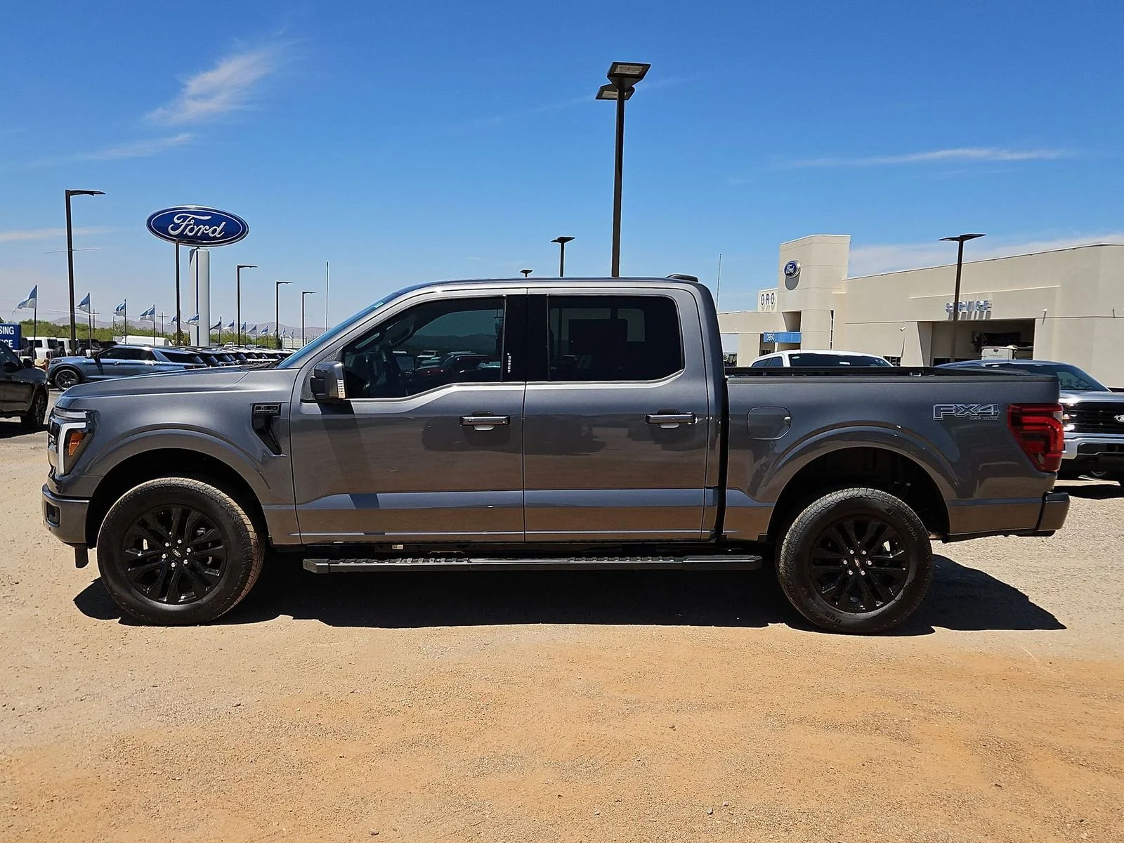 New 2026 Carbonized Gray Metallic Ford Lariat® image 9