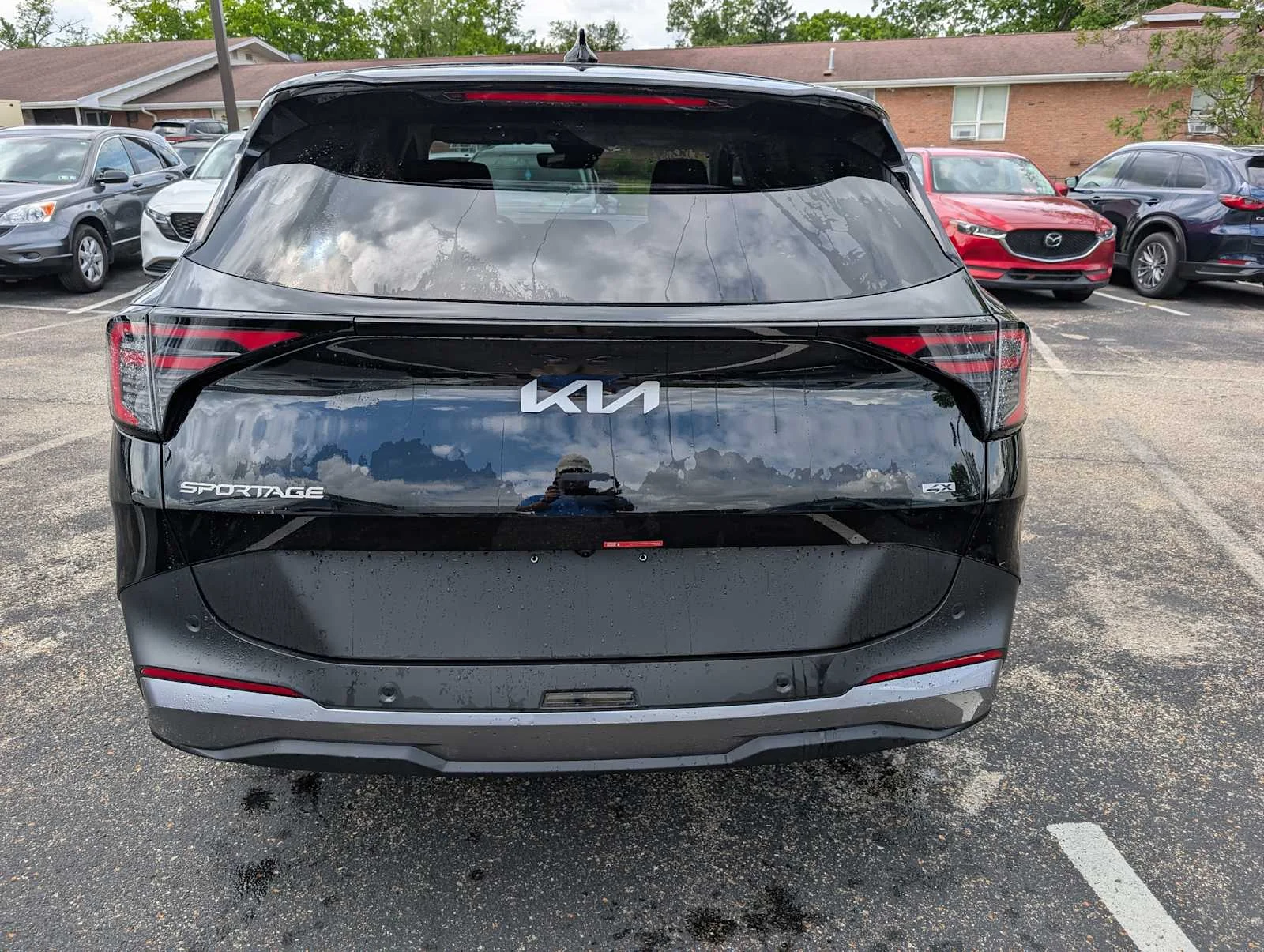 New 2026 Ebony Black Kia LX image 8