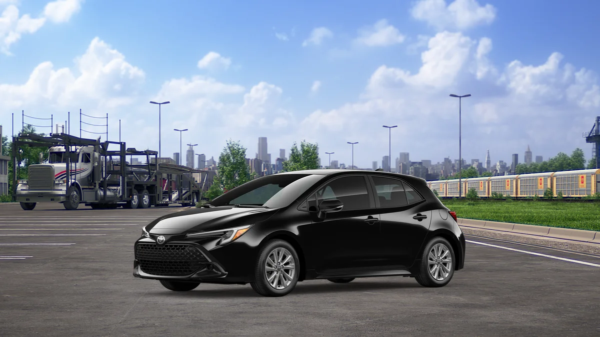New 2026 Midnight Black Metallic Toyota SE image 2