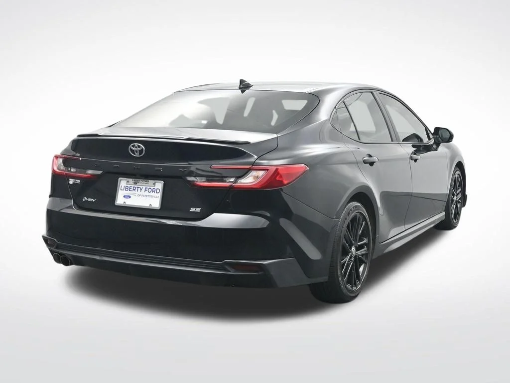 Used 2025 Black Toyota SE image 7