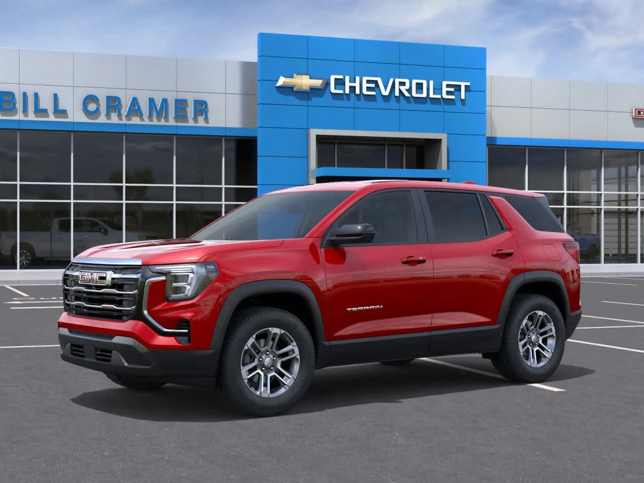 New 2026 Volcanic Red Tintcoat GMC Elevation image 2