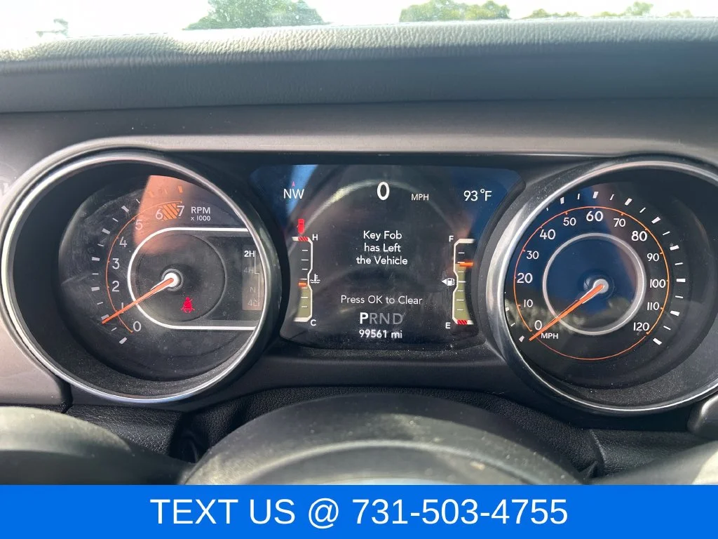 Used 2018 White Jeep Unlimited Sahara image 16
