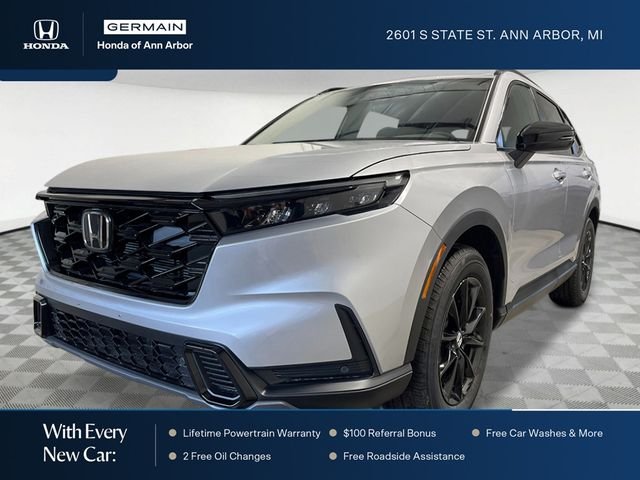 New 2026 Solar Silver Metallic Honda Sport-L image 1