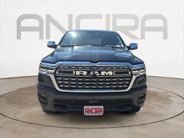 New 2026 Forged Blue Metallic Exterior Paint RAM Limited Longhorn image 5