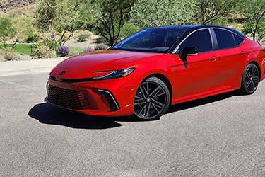 Used 2019 Red Toyota XSE image 1