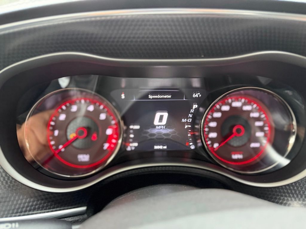 Used 2023 Pitch Black Clearcoat Dodge SRT Hellcat Widebody image 11