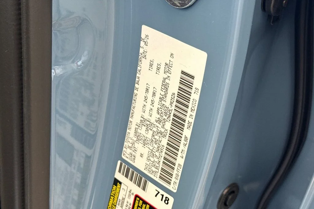 New 2026 Heritage Blue Toyota  SR5 image 26